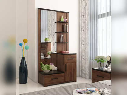Dressing Tables: Buy Wooden Dressing Table Online in India At Best Price  [100+ Design] | Modern dressing table designs, Dressing room decor, Dressing  room design