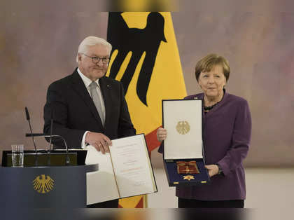 merkel: Angela Merkel decorated with highest German honor - The Economic  Times