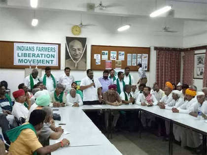 Farmers meet at Delhi to solve loan waivers issue, implement Swaminathan Commission report