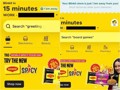 Blinkit shows dark store distance on app after removing 10-minute delivery  pledge