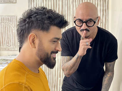 ms dhoni new look: Dhoni's mohawk is winning the Internet; fans can't keep  calm over Captain Cool's new look - The Economic Times