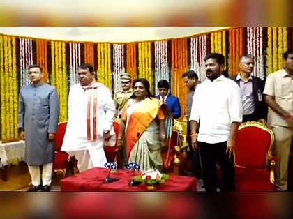 Newly-elected MLAs take oath as maiden session of Telangana Assembly begins