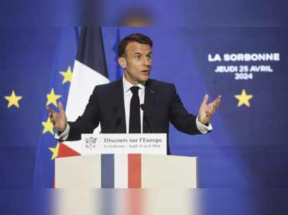 'Europe could die,' Emmanuel Macron warns, as he calls for stronger defences