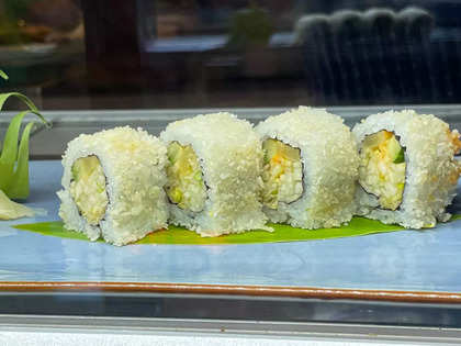 Discover the joy of eating plain rice through desi sushi
