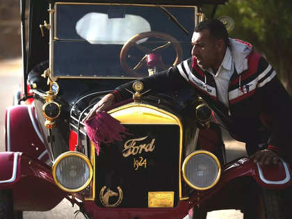 Egypt collector preserves over 250 vintage, antique and classic cars