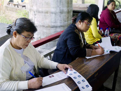 Yangon votes for first time in 60 years