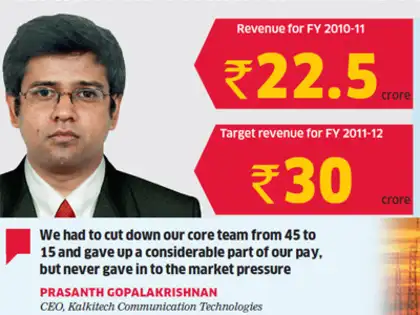 Kalkitech Communication Technologies: ‘Technology first, market