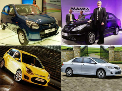 Auto allure: Recently launched cars like Alto 800, Quanto, Safari Storme up for grabs
