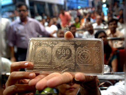 Silver futures on firm global cues