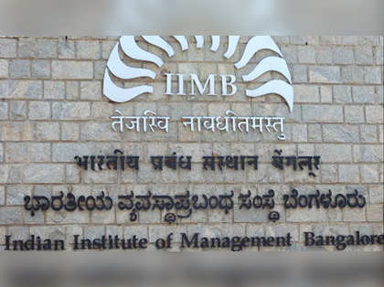 IIM-Bangalore declared India's best B-school in masters programme