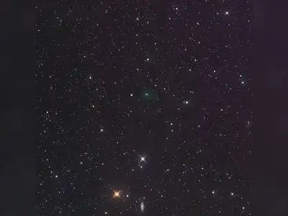 3I/ATLAS interstellar comet: 3I/ATLAS interstellar object shows green glow,  anti-tail and unusual gas composition. Here's more details - The Economic  Times
