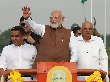 PM Modi in Gujarat