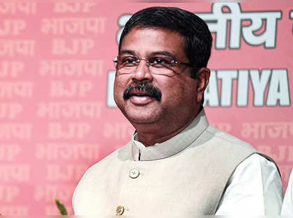 Dharmendra Pradhan returns to electoral fray after 15 years, visits Jagannath temple