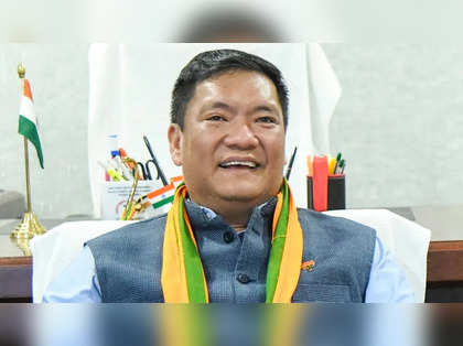 First day in office: Arunachal CM Pema Khandu signs file approving release of funds to the tune of Rs 100 crore under CMSSS