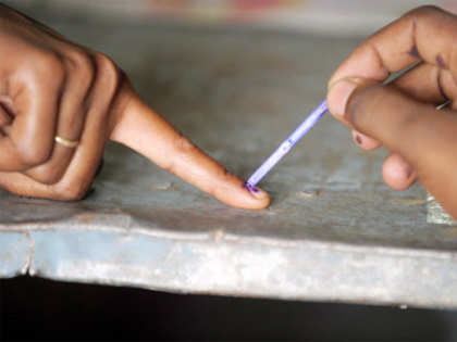 36.55 per cent  turnout till 1 PM  at four booths in repoll for Porbandar seat