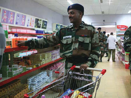 Armed forces canteen to get 50 per cent refund of Goods and Service Tax