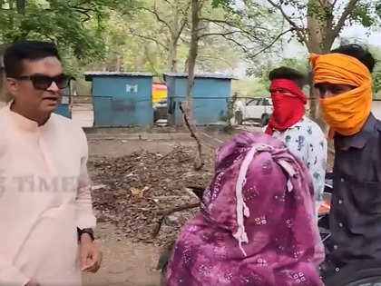 'Oyo Khulwa do': BJP MLA raids park, couples say where should we go, you have closed everything. Watch viral video