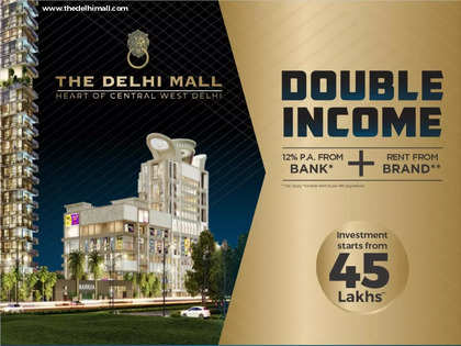A groundbreaking real estate opportunity: The Delhi Mall guarantees dual returns!