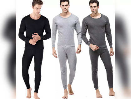  Thermajohn Mens Thermal Underwear Set Pants Long Johns  Bottoms Thermal Leggings For Men Extreme Cold