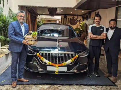 Diwali Delight! Anil Kapoor drives home a luxurious Mercedes-Maybach S-Class worth Rs 2.69 cr