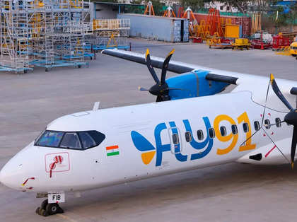 FLY91, India's newest airline, hits the skies