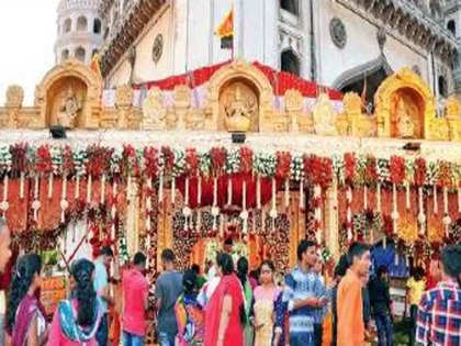 Bhagyalakshmi Temple becomes cynosure of Hyderabad civic poll narrative