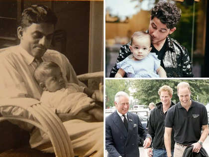 Father's Day special: Anand Mahindra shares dad's 1962 postcard from Europe; Priyanka Chopra's shout-out to Nick Jonas, King Charles posts throwback pic with William & Harry