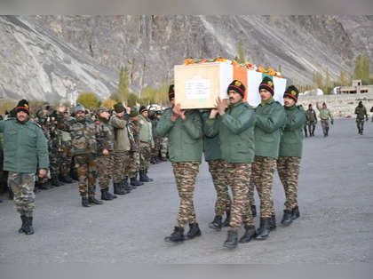 Indian Army pays tribute to Agniveer Gawate Akshay Laxman who lost his life in Siachen glacier