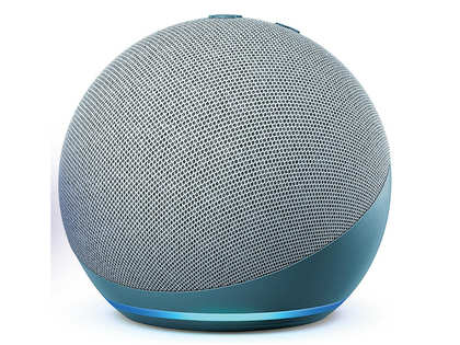 White  Echo Dot 3rd Generation Smart Speaker With Alexa