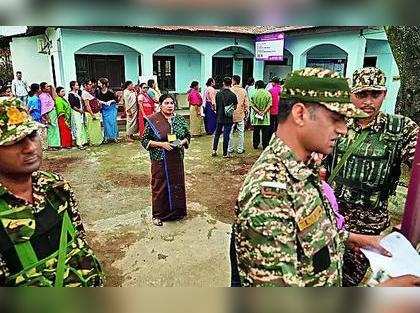 Lok Sabha Elections 2024: EVM destroyed in Manipur, voters coerced to vote for NPF