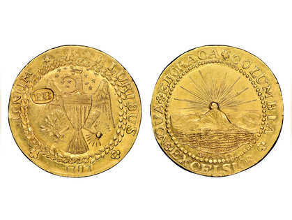 Rare 1787 gold coin fetches 9.36 mn at Texas auction The