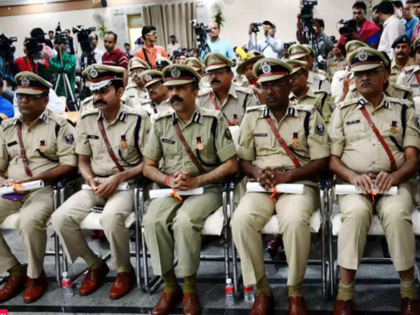 Polo T Shirt Gujarat Police White, Half Sleeves, Plain at Rs 250/piece in  Ahmedabad