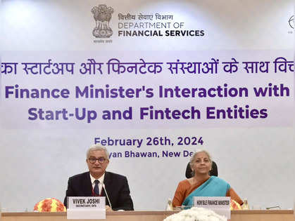 FM Nirmala Sitharaman tells regulators to meet fintechs, startups every month