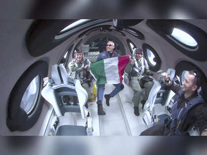 Future of tourism: Virgin Galactic takes first passengers into space