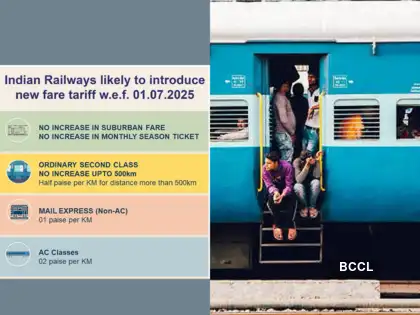 Railways ticket fare hike: From AC to express trains, check increased prices you'll pay starting July 1