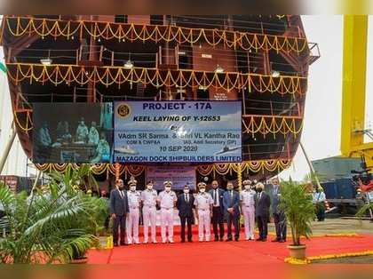 GRSE lays Keel of third advanced stealth frigate ship under Project 17A