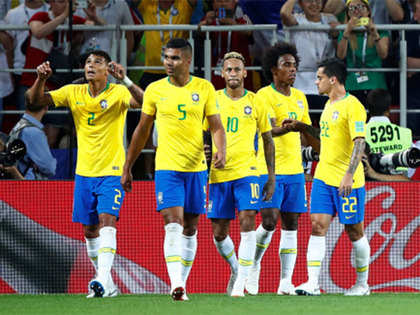 Neymar gives Brazil a 1-0 lead against Mexico