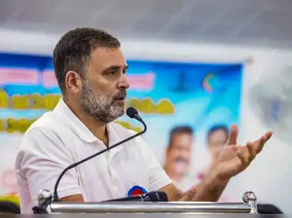 Rahulさま専用 Rahul Gandhi releases 'Most Backward Justice Manifesto' aiming to