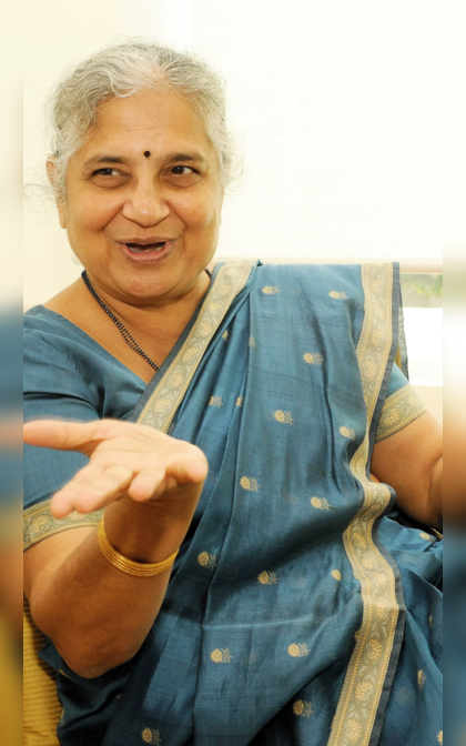 Sudha Murty's Simple Mantra To Enjoy Life And Be Happy Every Day