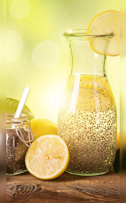 Summer weight loss drink: How to make lemon chia seeds water