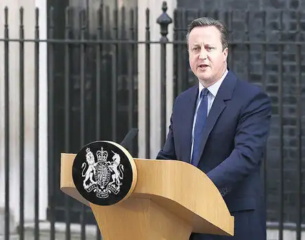 UK PM David Cameron says will step down by October after Brexit vote