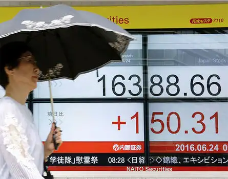 Nikkei tumbles to more than 4-month low as Brexit looms