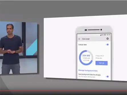 Android Go is a lighter version of Android O, complete with lightweight versions of Google's own apps and a Play store that focuses on apps that play friendly with lower-specfication devices.