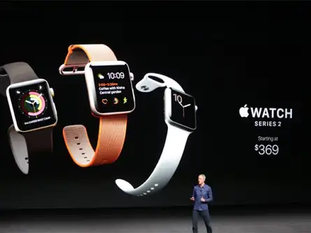 #AppleWatch series 2 will start at $369, as will the #Nike+ version.'