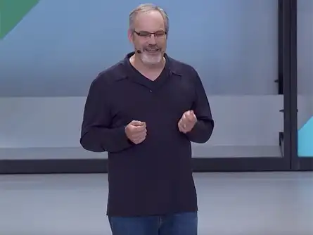 Scott Huffman, VP, Engineering of Google Assistant takes the stage!