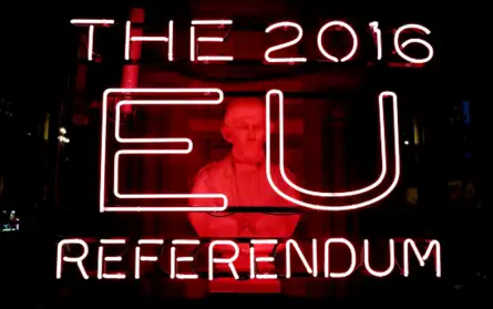 More than 100 results now in. And Leave ahead, just, by 3.99 million to 3.95 million votes