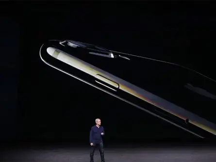 Tim Cook retakes the stage, recapping everything we’ve seen so far: iPhone 7 and 7 Plus, the AirPods, and Apple Watch Series 2