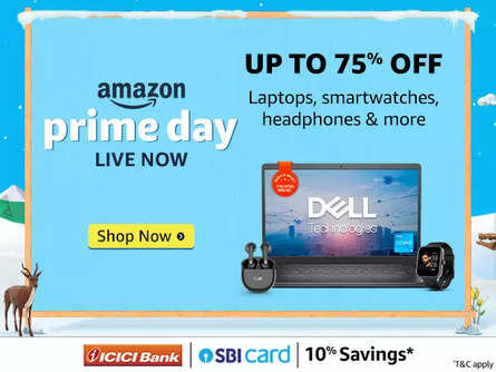 prime day sale 2022:  Prime Day Sale 2022: Top Deals on   Devices - The Economic Times