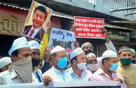 Protest against China