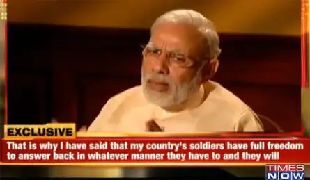 ARNAB: At what point do we stop before we are seen like an American ally?  What is your own world view on that?